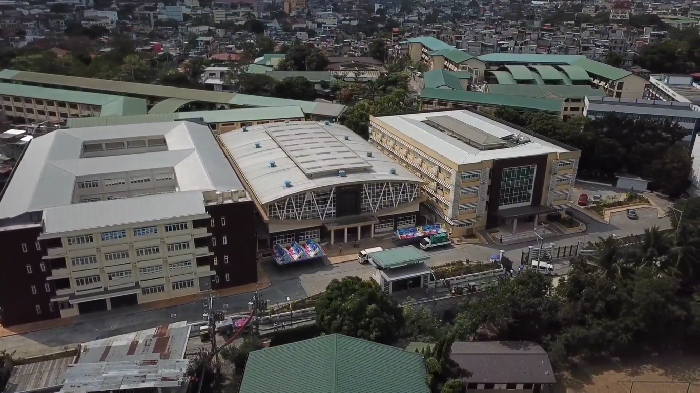 Mandaluyong College of Science and Technology campus and students